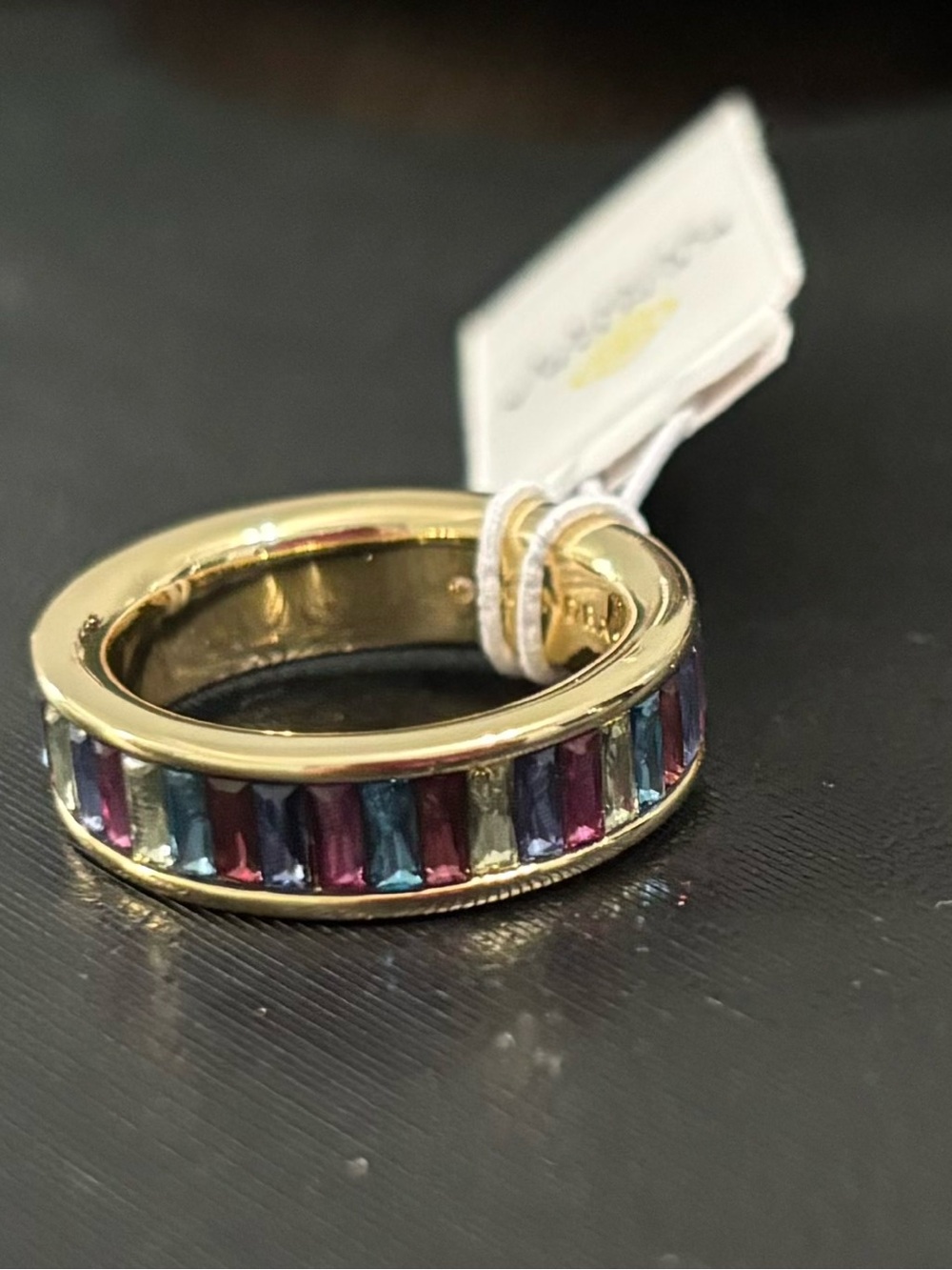 Kendra Scott Multicolor Crystal Band Ring - Picture 3 of 10